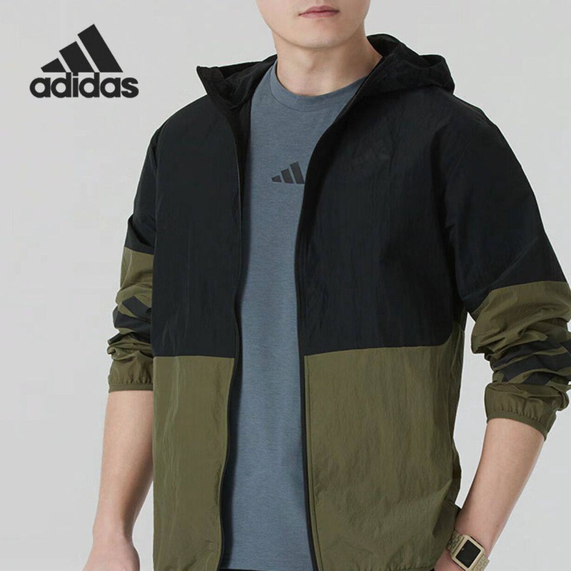Street Fashion Adidas - アディダス ウォッシュド フード ウィンド ジャケット 春