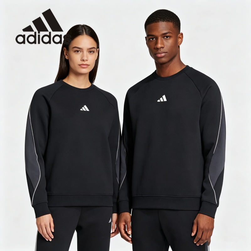 Street Fashion Adidas - アディダス クロップド Y2K フード プルオーバー ショート