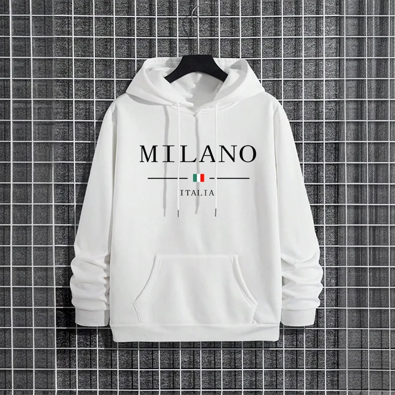 Street Fashion In Milan - イタリア ミラノ ファッション メンズ パーカー 2025
