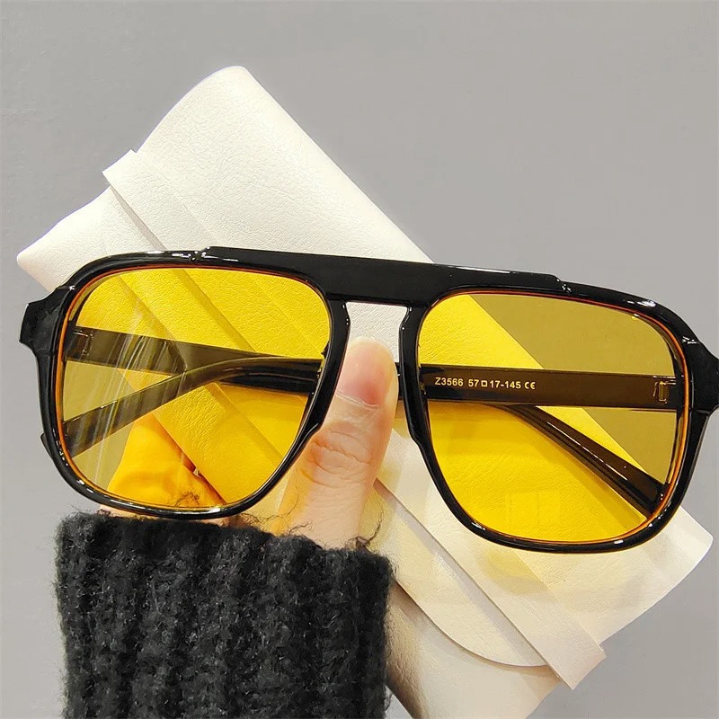 新しい特大フレームサングラスクラシック女性用スポーツ眼鏡ヴィ - Street Fashion Glasses のレビューと価格