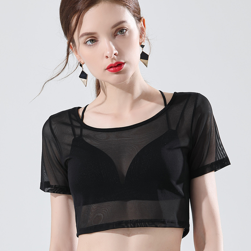 レディース サマー 半袖 メッシュインナーシャツ ホルターネ - Mesh Top Layering のレビューと価格