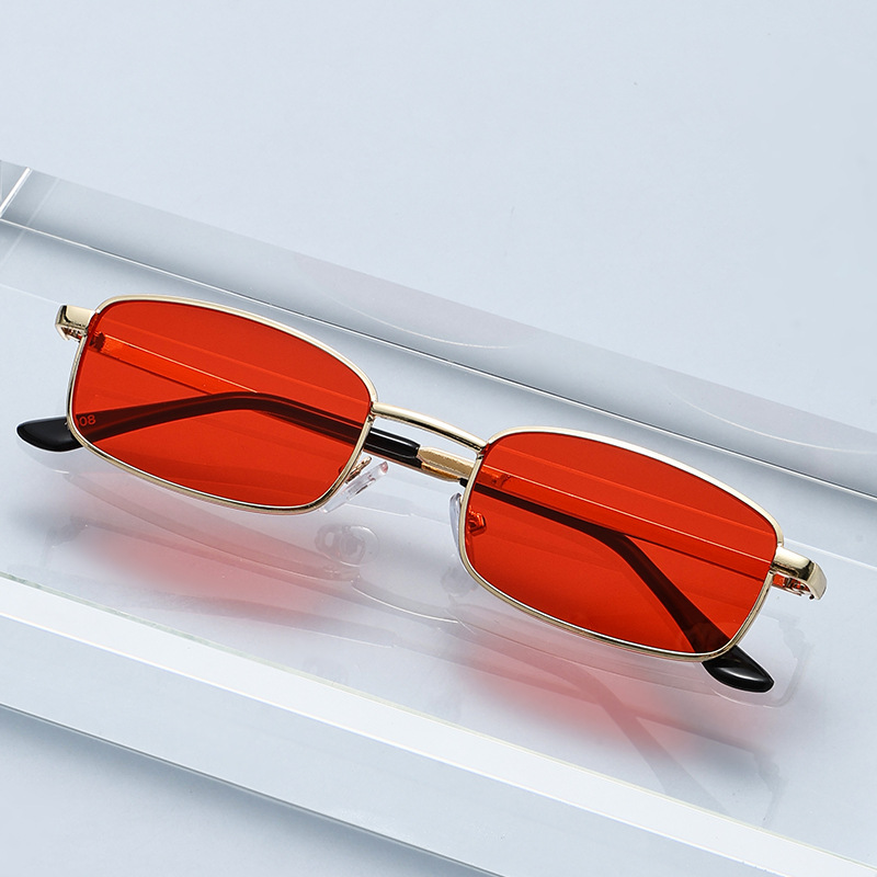 ファッションパンクサングラス女性男性スクエアパーティーサング - Street Fashion Glasses のレビューと価格