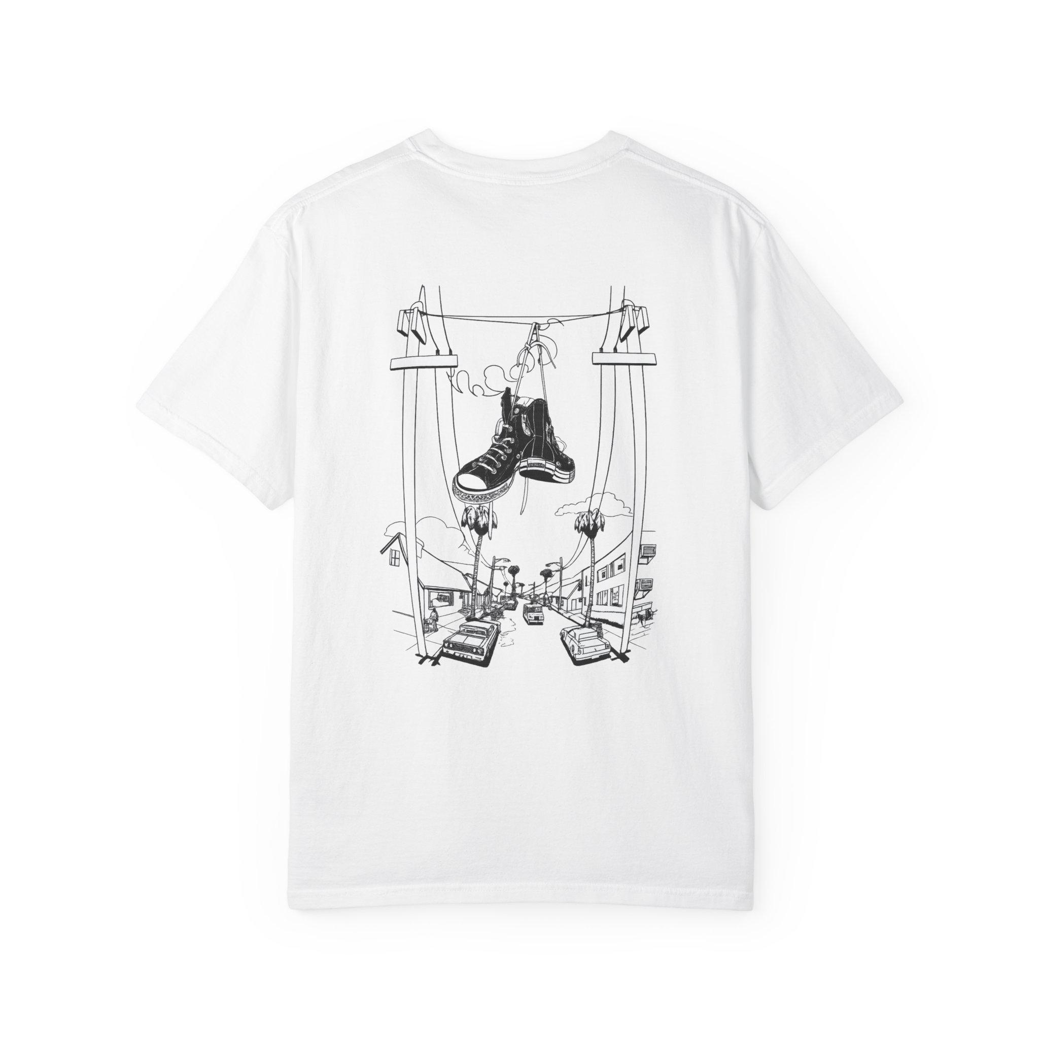 スニーカーオンパワーラインズTシャツ アーバンスケッチ スト - Street Fashion Online のレビューと価格
