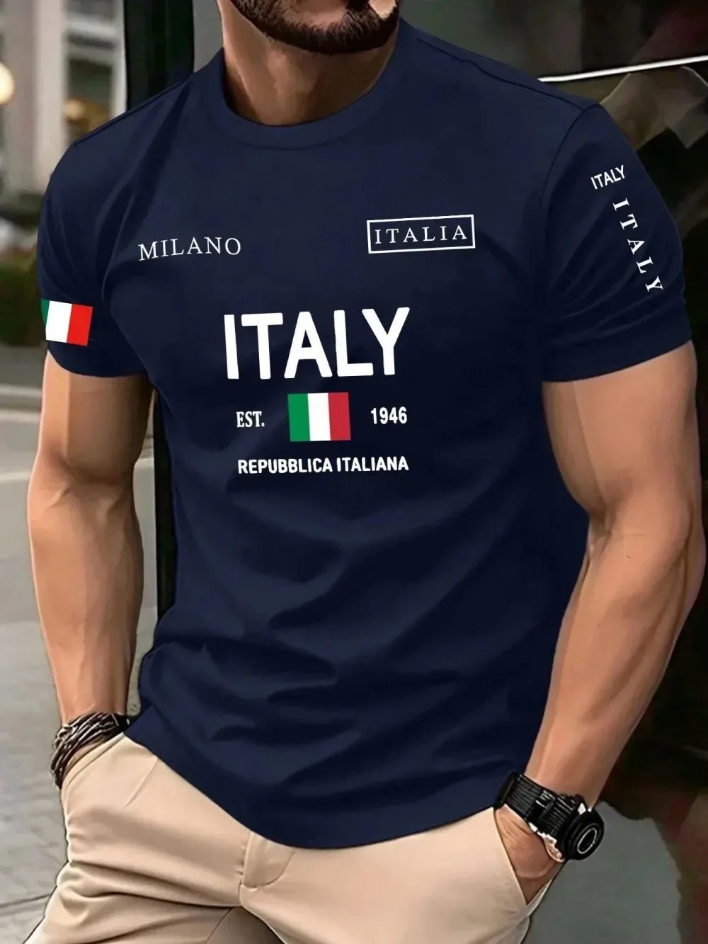 3D プリントヨーロッパアメリカのファッショントレンドミラノ - Street Fashion In Milan のレビューと価格