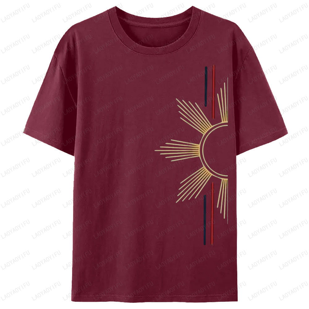 ミニマリストフィリピン太陽 Tシャツフィリピングラフィックシ - Street Fashion Philippines のレビューと価格