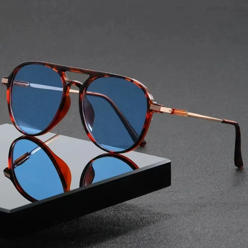 1 個ヴィンテージパイロットサングラス女性男性新しいファッシ - Street Fashion Glasses のレビューと価格