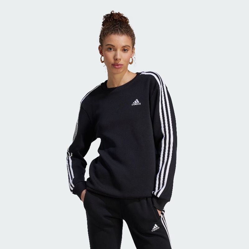 アディダス ビッグ グラフィック プリント クルー プルオー - Street Fashion Adidas のレビューと価格