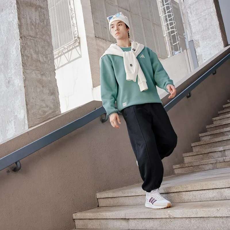 アディダス オーバーサイズ シェルパ フーディー フォグダイ - Street Fashion Adidas のレビューと価格