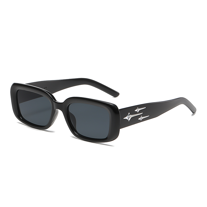 レトロ Y2K スタイル小さな正方形サングラス女性子猫眼サン - Street Fashion Glasses のレビューと価格