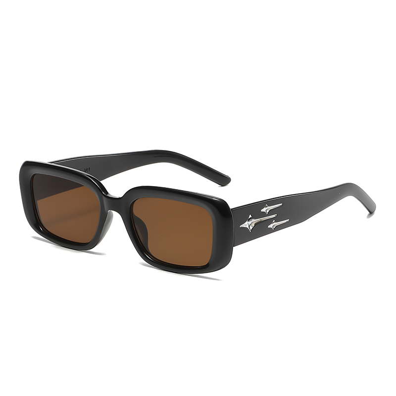 レトロ Y2K スタイル小さな正方形サングラス女性子猫眼サン - Street Fashion Glasses のレビューと価格